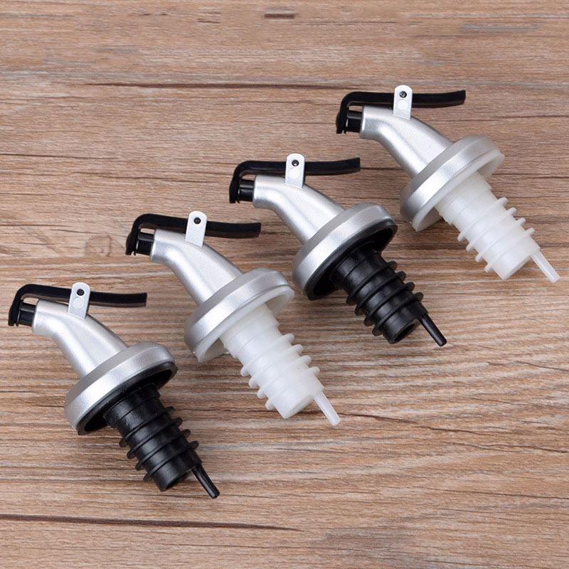 Hot sale 1 Pcs Barware Liquor Dispenser Wine Stoppers Cork Kitchen Tools Flip Top Stopper Olive Oil Sprayer