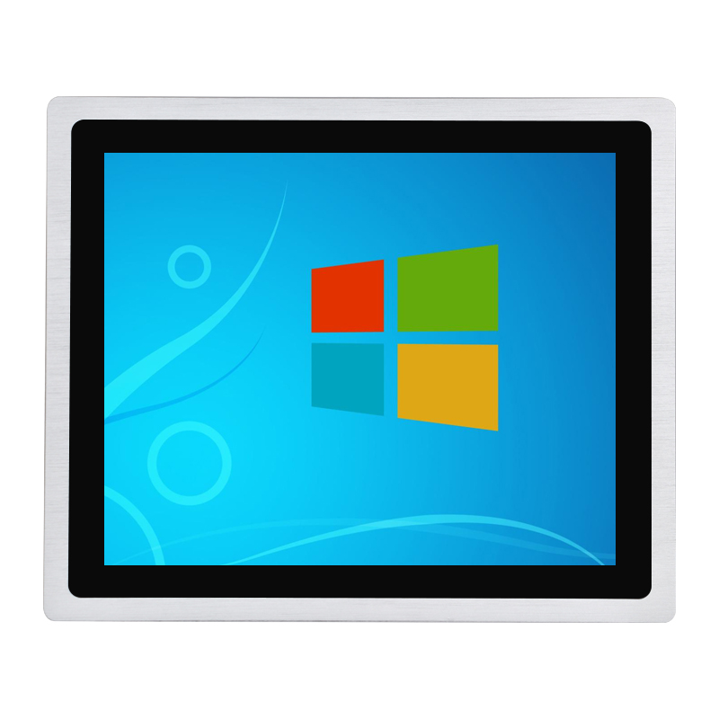 Touchthink pc portatiles industriales ip66 rated 19 inch all in one embedded industrial panel pc corej1900 i3 i5 processor