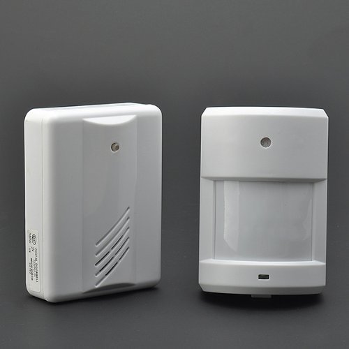 Wireless Office Shop Business Visitor Door Entry Chime Alarm PIR Home Security Motion Sensor Driveway Alarms System