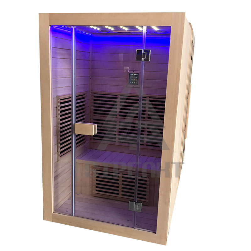 SIPENKT  infrared steam sauna with wifi control sauna for 2 person hot sale indoor sauna