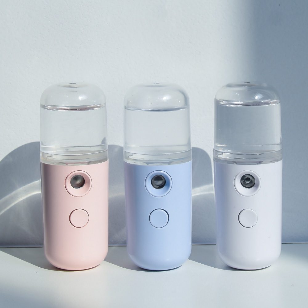 2021 home beauty portable mini face cooling nano atomizer steamer facial mist sprayer for face