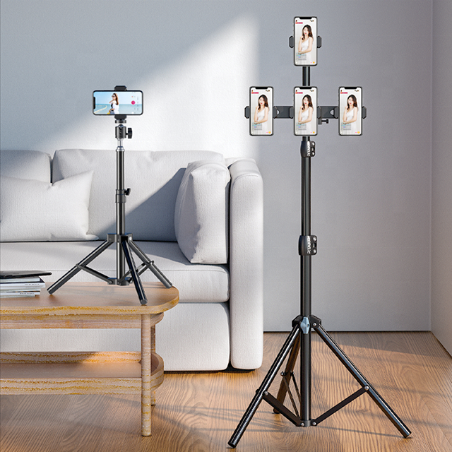 Flexible selfie stick photography lighting ring light mobile mini camera tripod