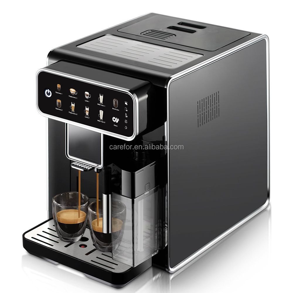 Quality Touch Screen 20 9 Bar Espresso Coffee Maker Machine Automatic Professional 1.6l Water Tank