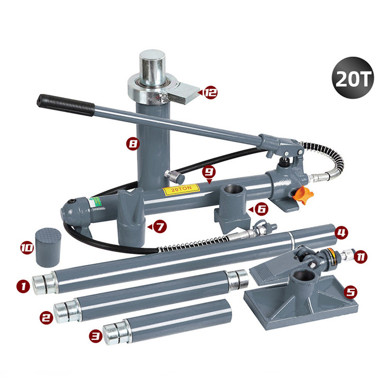 20T auto collision auto body repair tools porta power Chinese jack