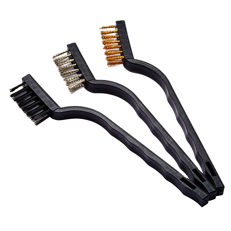 3PCS wire brush set Polishing detail metal brush Cleaning tools gadgets set
