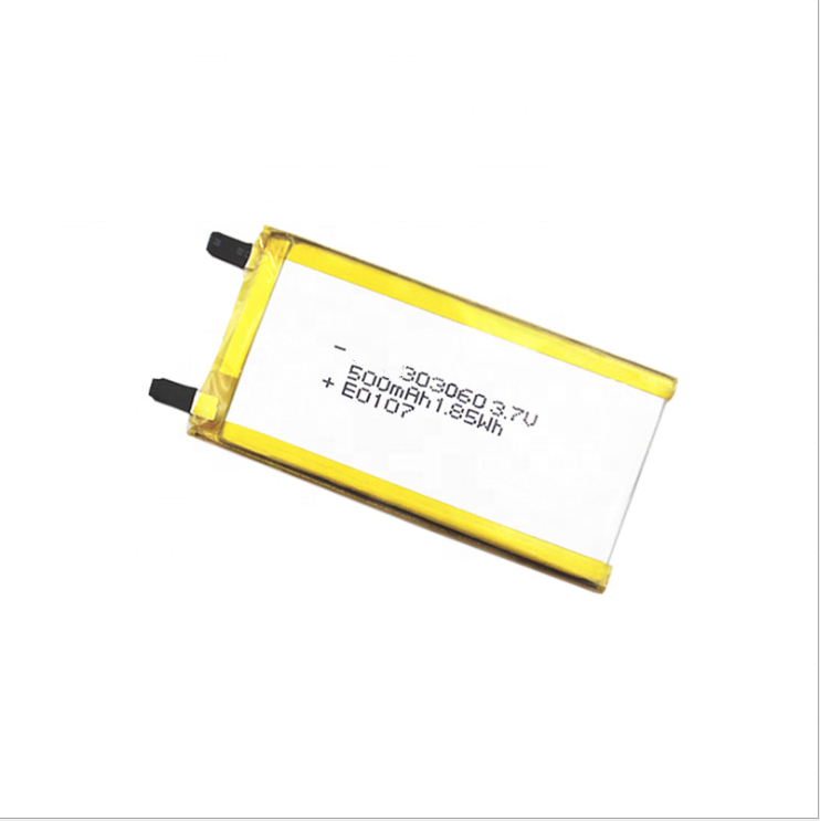 Прямая Заводская поставка 80C градус 303060 3,7 V 500mAh высокотемпературная батарея для медицинского устройства