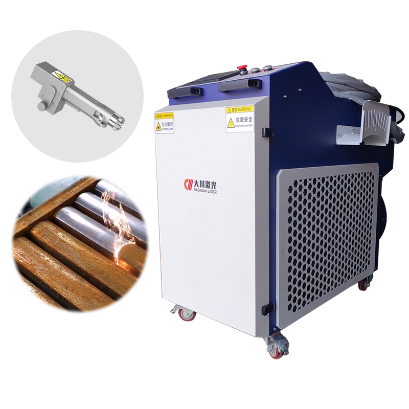 Factory direct sales 3000w industrial water-cooled rust removal laserfor steel equipment refurbishment