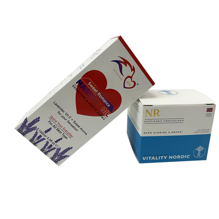 custom logo printed packaging personalized cosmetic box small packaging paper box for cosmetic product
