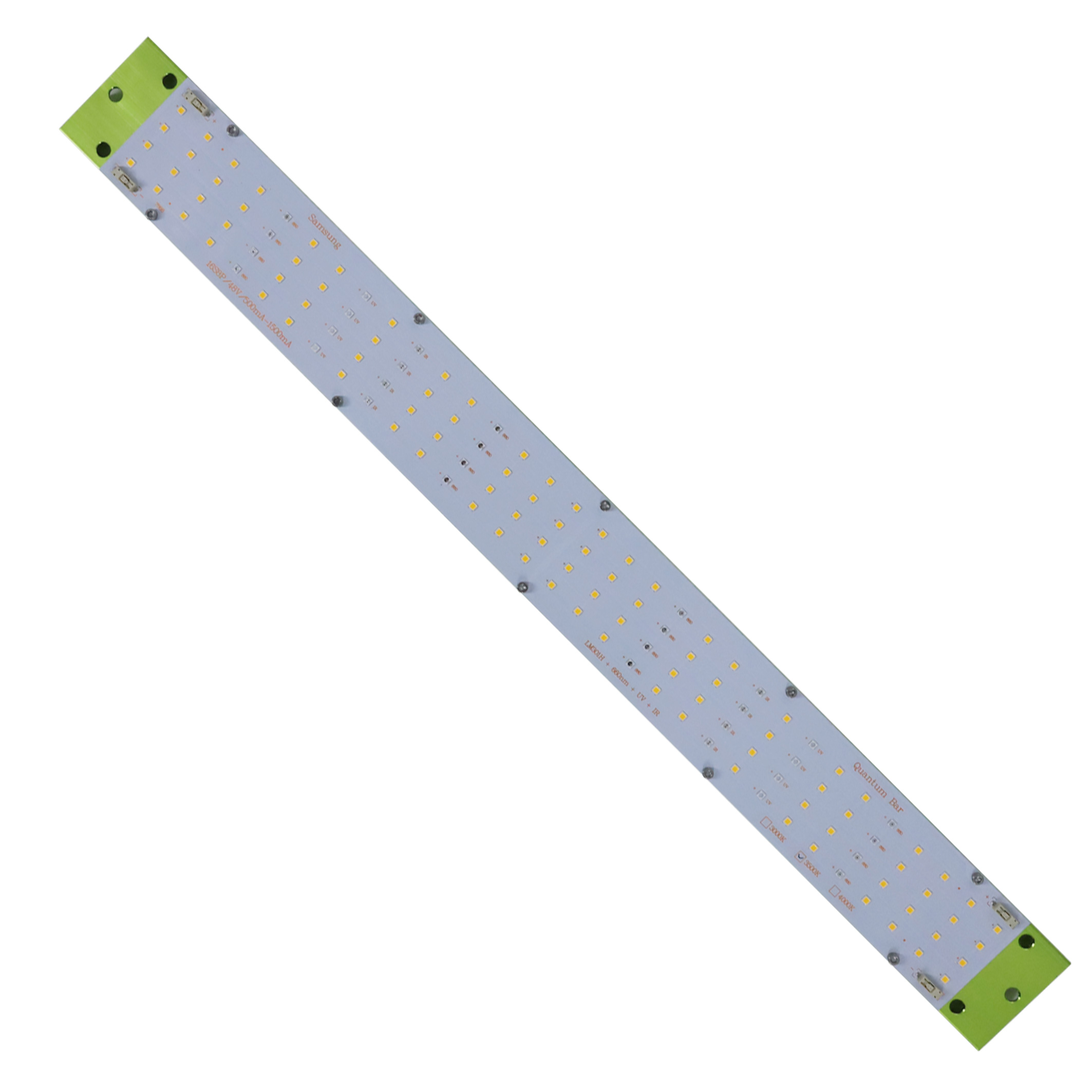 Квантовая панель Kingbrite, Samsung LM301H или lm301b с epistar 660 нм ультрафиолетовая ИК светодиодная световая лента (PCBA + радиатор)