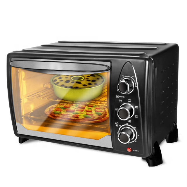 Классическая конвекционная печь rotisseries, бытовой коммерческий Электрический тостер для отеля, мини-духовка, 23 л