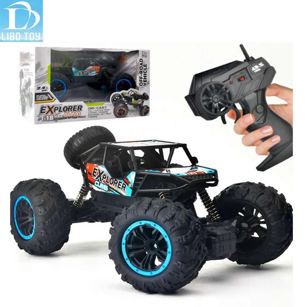 Battery Operated 2.4GHZ Off-road Remote Control Cross country Radio Control  Car Toys RC Vehicle RC Stunt Car For Kids Boy Toy
