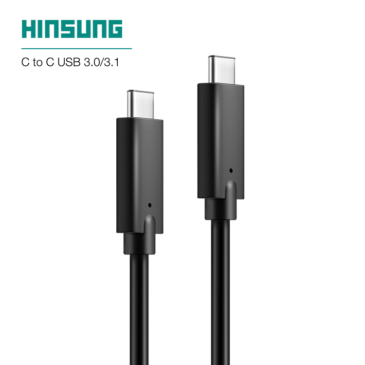 Кабель USB 3,0/3,1 типа C USB C к C для быстрой зарядки, USB-кабель 3,0
