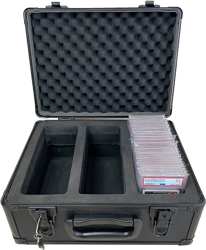 Graded Card Carrying Case - Perfect for storing PSA and other graded sports and trading cards