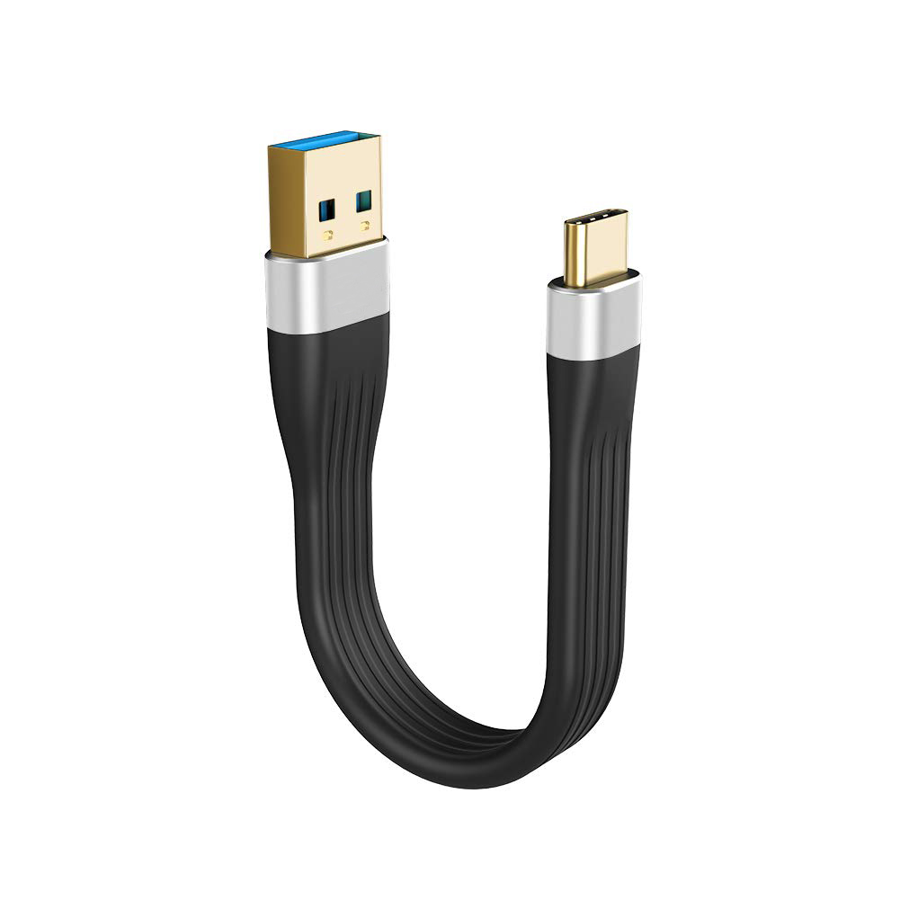 Новый дизайн Fpc типа C для Usb3.0 кабель; Короткие ботинки на плоской подошве, 5 Гбит/с, кабель для передачи данных 3a 135 мм для мобильных телефонов