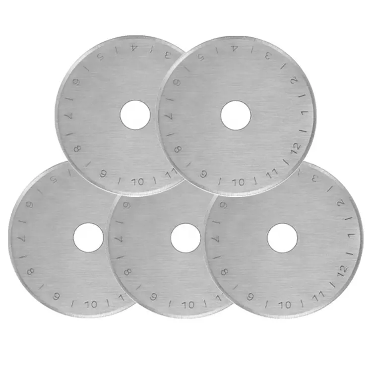 5 Pcs Pack 45mm Rotary Cutter Blades