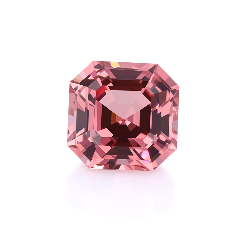 Новое поступление, сапфировый сапфир Padparadscha, 8*8 мм, заводская цена, лабораторный сапфир