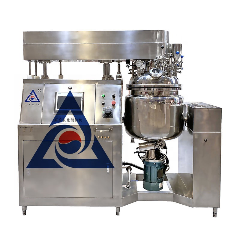 Косметическая линия Tianfu TFZRJ-750L, вакуумная гомогенизирующая эмульгирующая машина для крема для лица и лосьона для тела