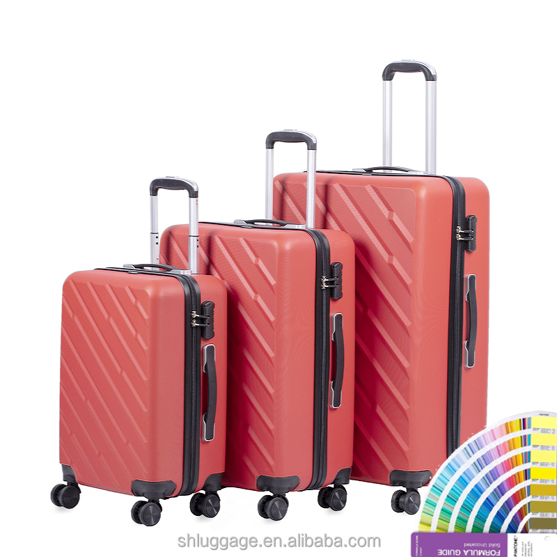 2021 Latest scheme ABS PC traveling bag Set of 12 pieces