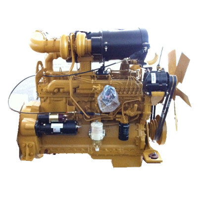 Оригинальный 6-цилиндровый дизельный двигатель 220hp 162kw SC11CB220G2B1 машины для обработки (Замените 3306 двигателя)