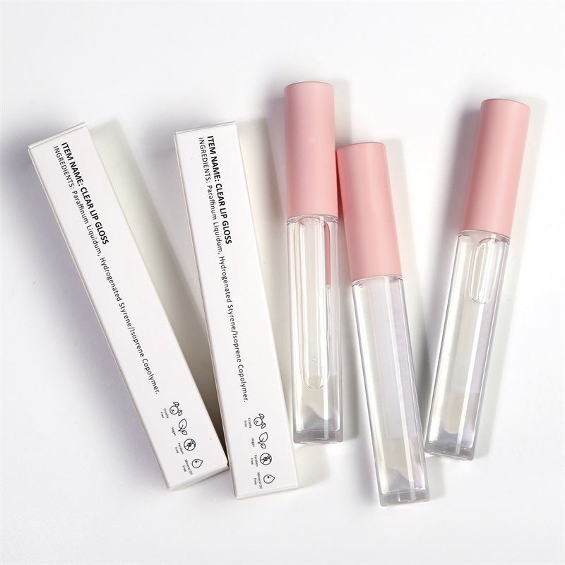 high quality vegan clear lipgloss wholesale vendor private label lip gloss pigment lip gloss