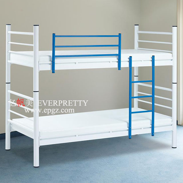 Durable Modern Design School Dormitory Furniture Double Bunk Bed for Student