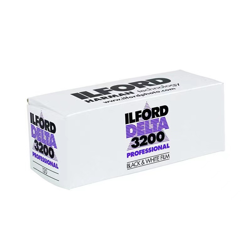 Оригинальная пленка Великобритания ilford delta3200 черно-белая 120 январь 2024 г.