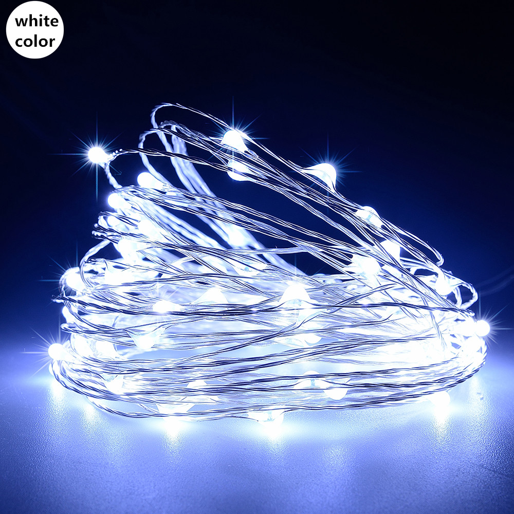 DC 5V LED String Lights Christmas LED Copper Wire 5m 50leds Twinkle Light