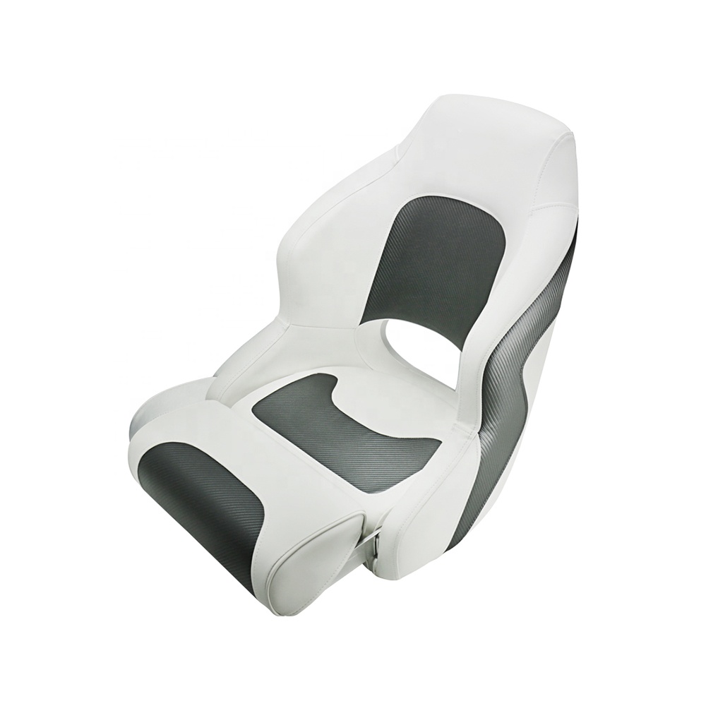 Sport Deluxe Bucket Seat Bucket Helm Marine Seat Flip Up Upholstered Seat