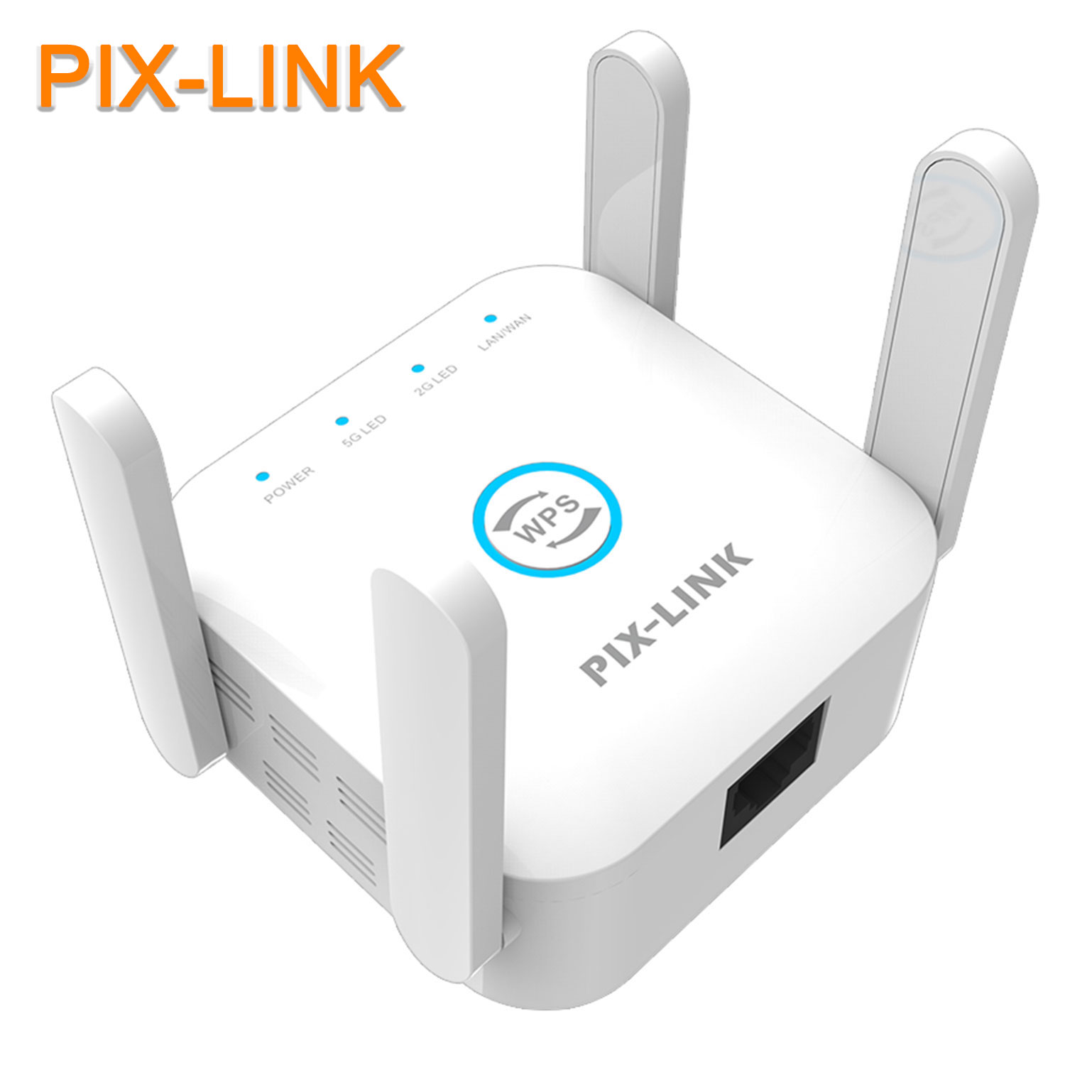 Высокоскоростной удлинитель диапазона Wi-Fi Pix-link 1200 Мбит/с Ac24, домашний беспроводной усилитель сигнала, Wi-Fi ретранслятор