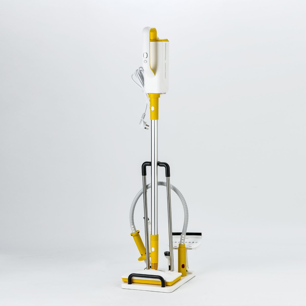 With Bracket 6 In 1 1500W High Heat Portable Floor Steam Cleaner Carpet For House Wet Dry Steamer Multifunctional