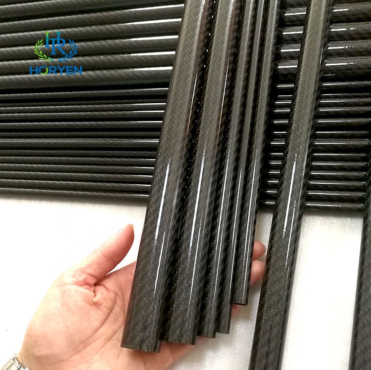 Factory manufacture 15*13*500mm carbon fiber composite pipe tube