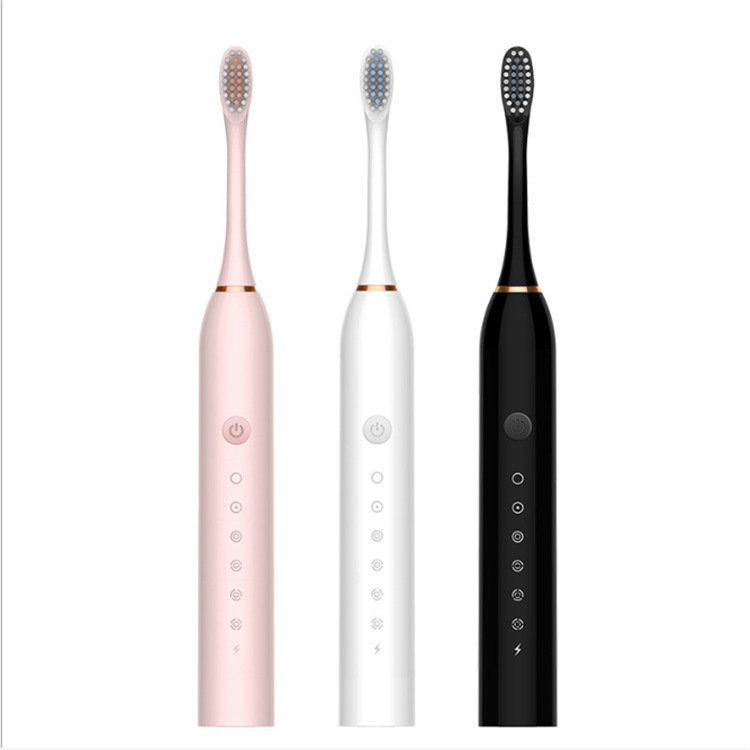 Adult Household Soft Bristled USB Rechargeable Toothbrush Smart Electric Toothbrush Ultrasonic Toothbrush
