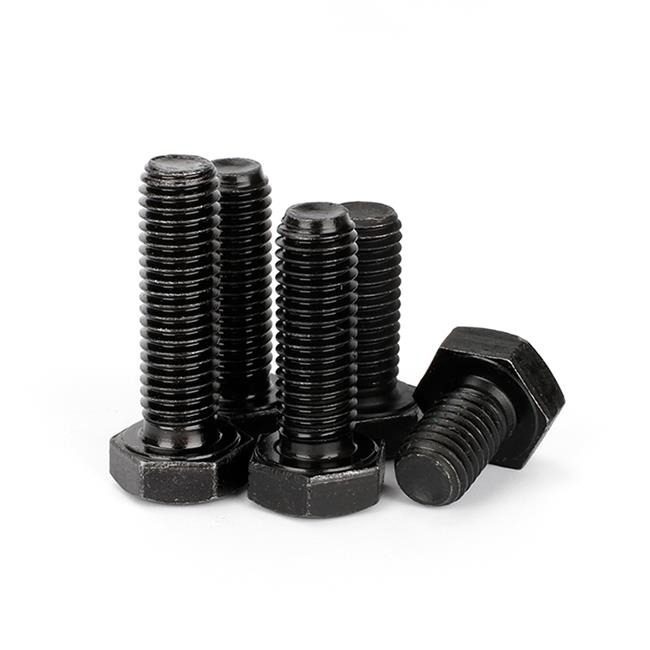 New Arrival Customized Stainless Bolt Black 10.9 Grade Hexagon Head Bolts