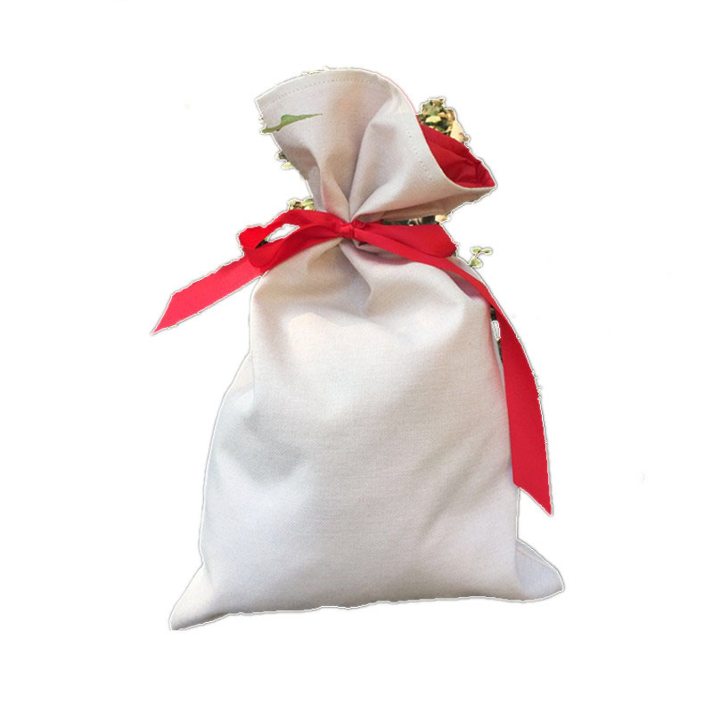 Wholesale Customized Blank Linen Gift Bag Apparel Shoes Package Bag Company Advertising Bag