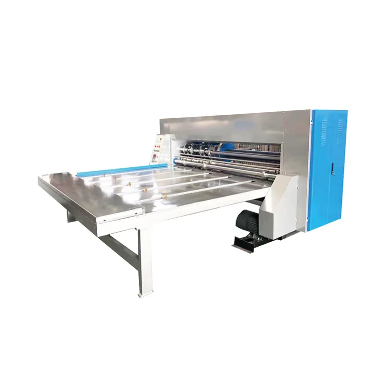 Semi Automatic Rotary Corrugated Chain Rotary Die Cutting Machine for Cardboard Box Making