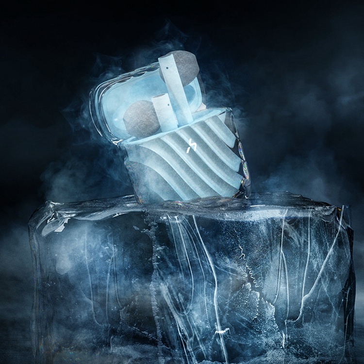 Беспроводные наушники-вкладыши Hakii Ice Agent, спортивные наушники, водонепроницаемые мини-наушники для мобильного телефона, настоящие беспроводные наушники-вкладыши