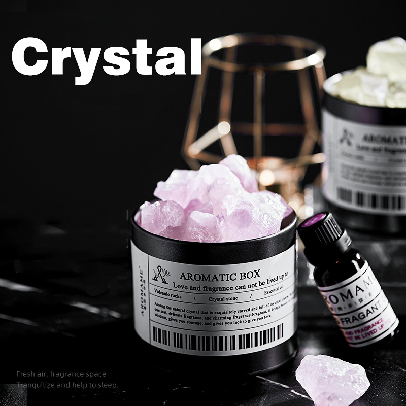 New Fragrance Crystal Stone Scented Essential Oil Aroma Diffuser Crystal Stone Aromatherapy