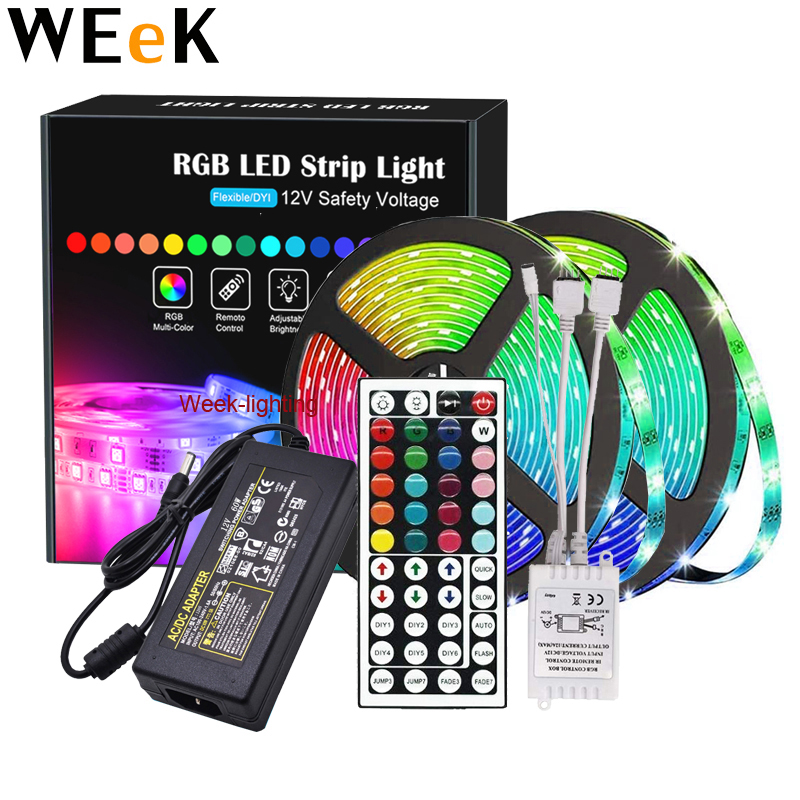 Светодиодная лента DreamColor, 10 м, RGB, 5050 меняющихся цветов, Водонепроницаемая светодиодная подсветка телевизора