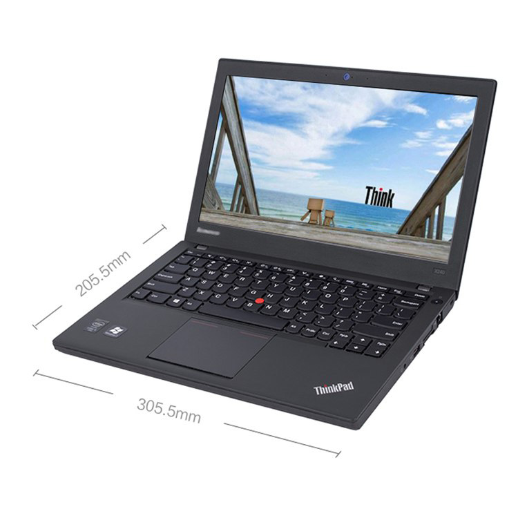 Ноутбук тонкий Thinkpad X201, 12,1 дюйма, 4 Гб, 320 ГБ