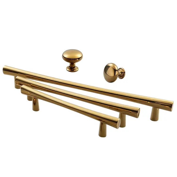 YONFIA New luxury furniture drawer handle pull rose gold cabinet handles furniture handle