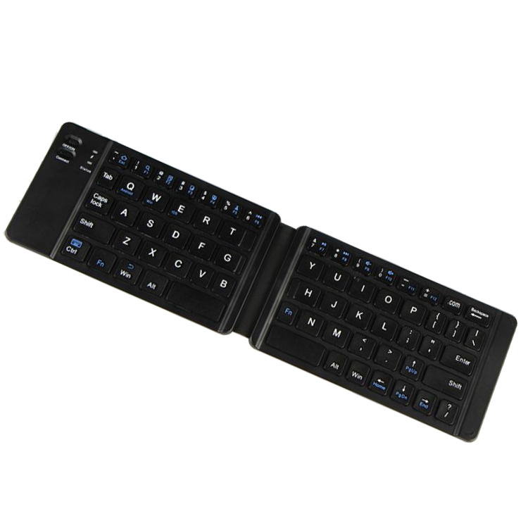 Outdoor Travel Portable BT Folding Weless Keyboard