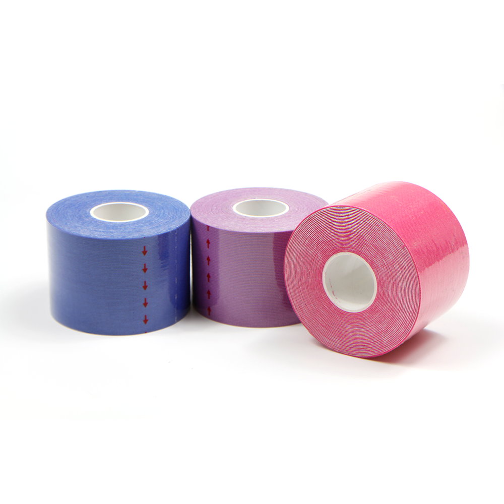 Free Sample Sports Safety Kinesiology Athletic Tape Custom Logo