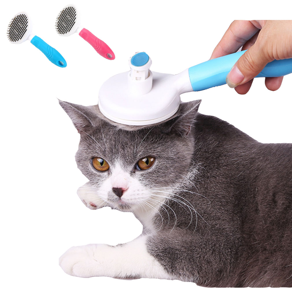 Peine Para Mascotas Pin Needle Deshedding Tool Grooming Pet Hair Removal Comb Cleaning Brushes Animals Dog Cat Pet Brush