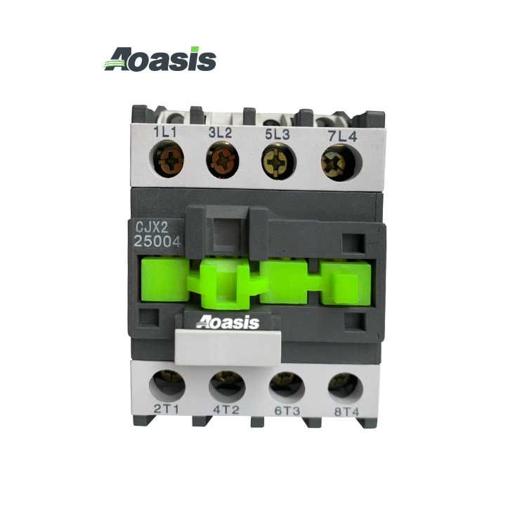 CJX2-25004 contactor 4 p contactors for control machine 4 pole contactor