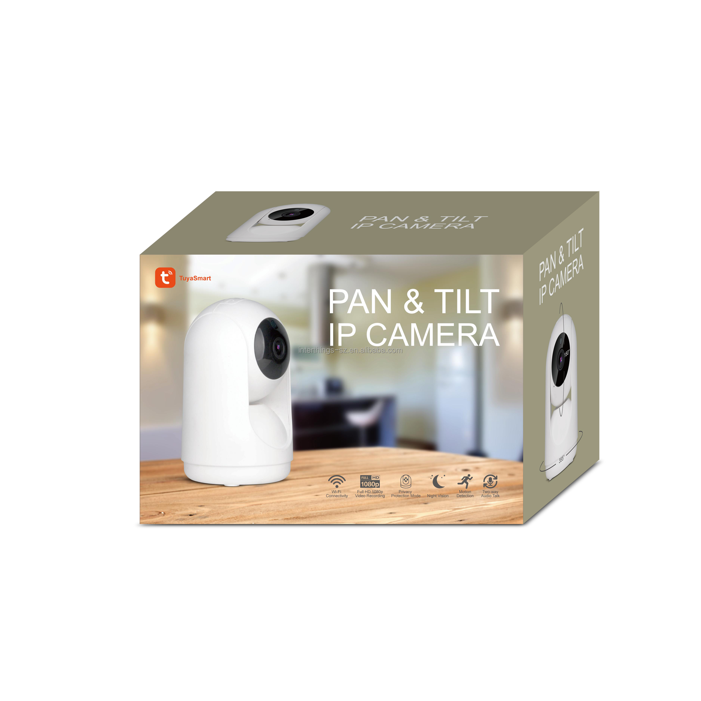 HD 1080P с ночной версией Pin-tilt Camera Plastic OEM Rohs аудио/видео плееры вращающиеся <3MP IPC167