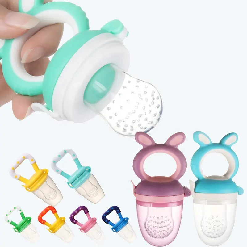 Silicone Baby Pacifier Infant Nipple Soother Toddler Kids Pacifier Feeder For Fruits Food Nibbler Feeder Baby Feeding Pacifier