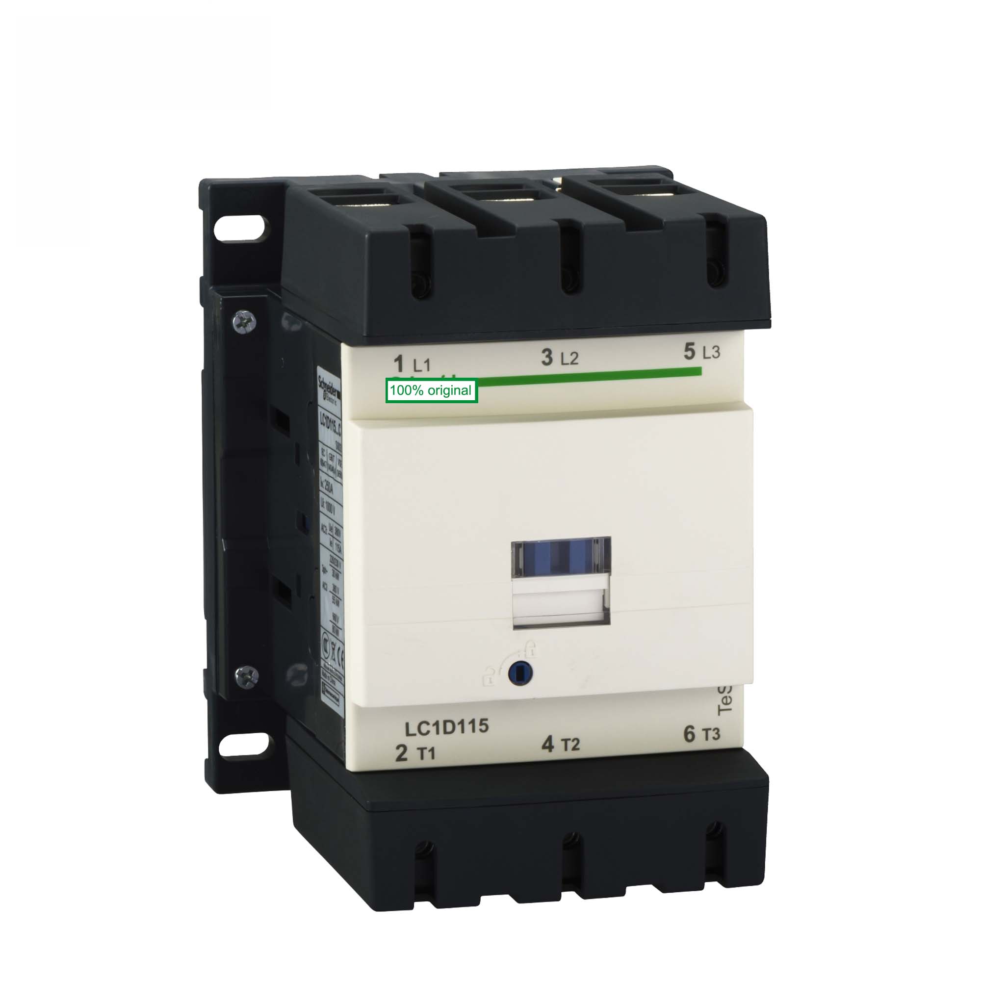 Оригинальная серия TeSys D 3P 150A контактор переменного тока LC1D150F7