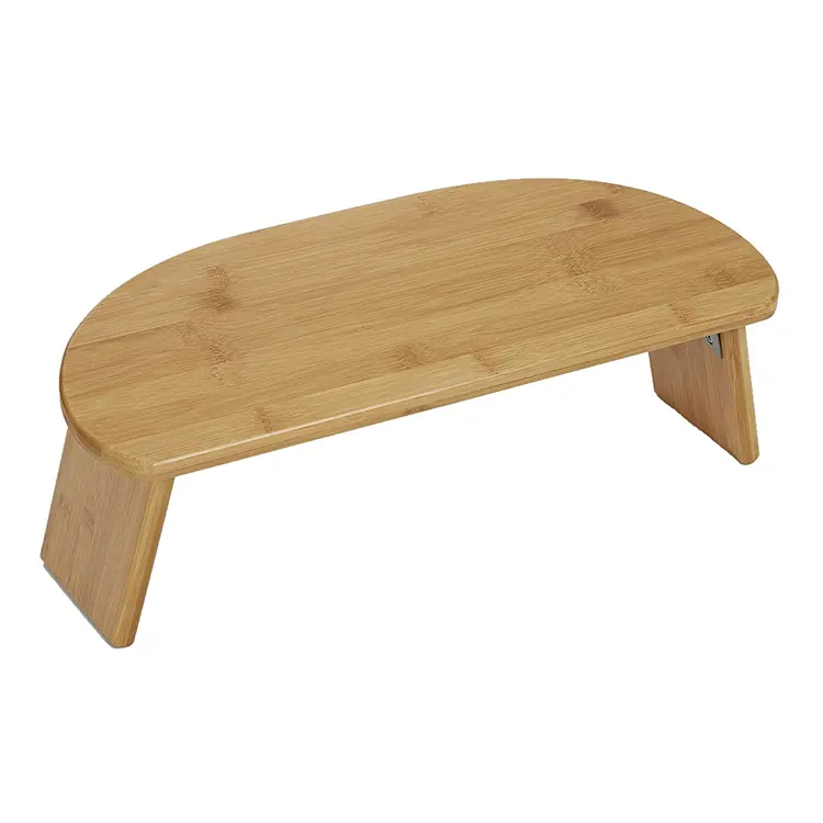 bamboo Wooden Meditation Bench Folding Wood Yoga Bench Bamboo Stool