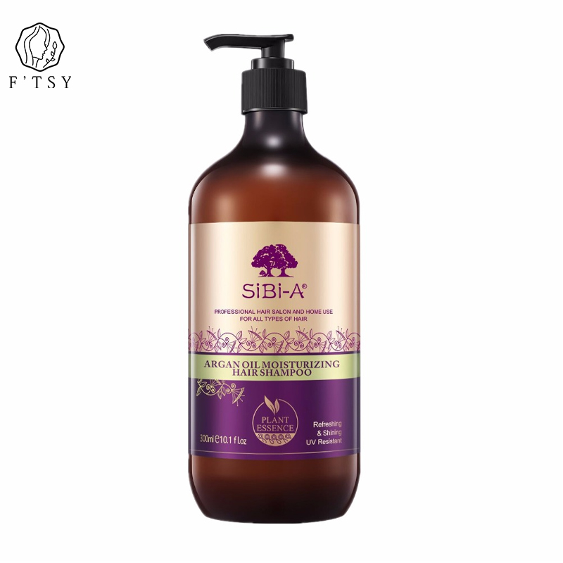Hot Sale Manufacturer Damage Repaired Oil-control 100% Pure Argan Oil Moisturizing Smoothing & Straightening Hair Shampoo