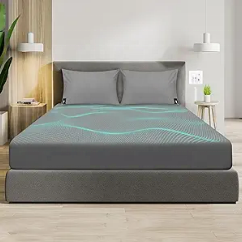 Conductive Bedding Organic Cotton 90% Silver 10% Silver Fiber Esd Grounding Mat Fitted Sheet For Improved Sleep & Wellness